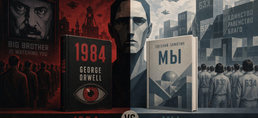 Рождение жанра антиутопии: как «Мы» вдохновило «1984»