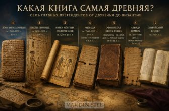 Какая книга самая древняя? Семь главных претендентов от Двуречья до Византии
