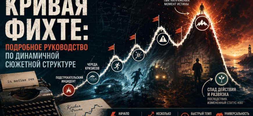 Кривая Фихте: руководство по динамичной сюжетной структуре