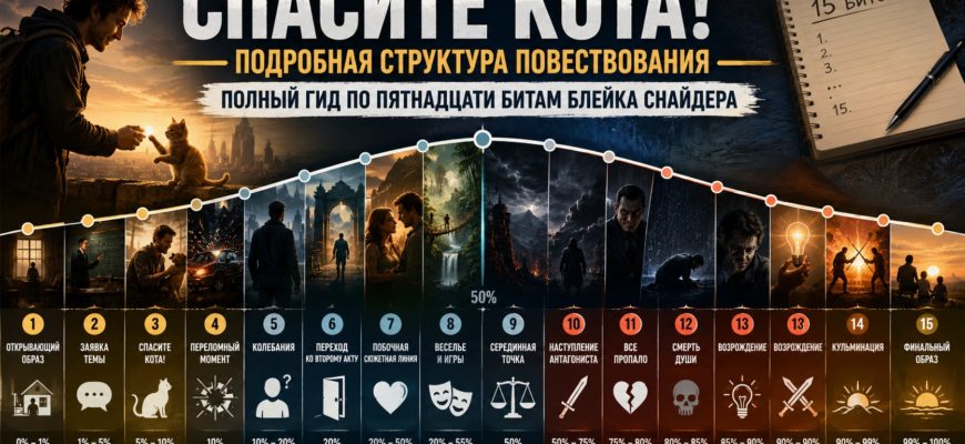 «Спасите котика!»: структура повествования Блейка Снайдера
