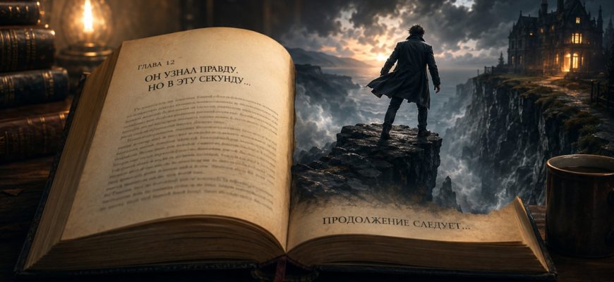 Клиффхэнгер: как заканчивать главы, чтобы читатель не мог оторваться