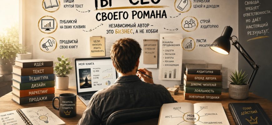 Независимый автор - CEO собственного проекта