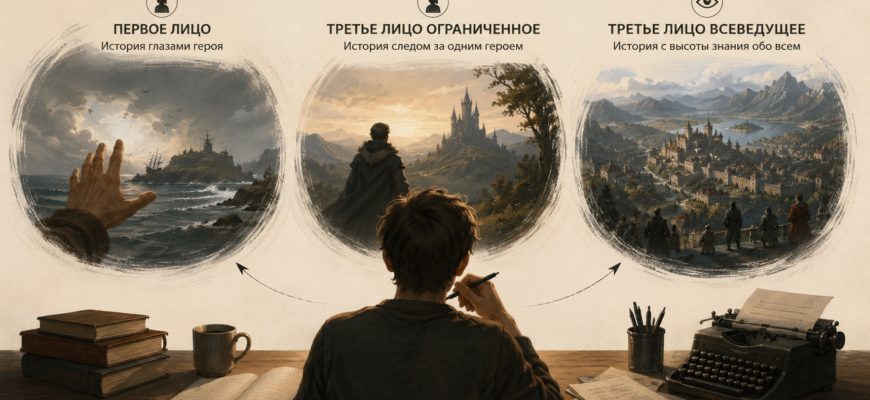POV в литературе: как выбрать точку зрения для своей истории