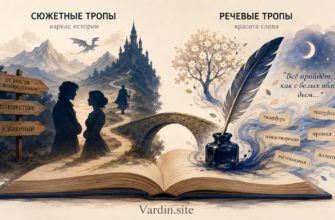 Тропы в литературе: как сюжетные ходы и речевые приёмы превращают текст в искусство