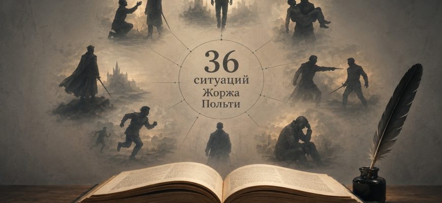 36 драматических ситуаций по Жоржу Польти: полный список сюжетных коллизий
